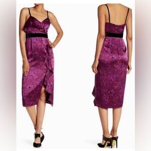 Cinq A Sept Lara Silk Midi Dress size 4